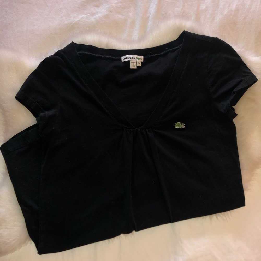 Lacoste Cinched Logo Tee
